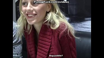 public fuck pussy spread with a gorgeous blonde 