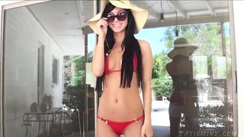 fucking vedios hot ass catie minx uses dildo until she cums in bikini. 