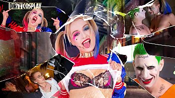 dirty cosplay - harley sinn and the xxxsex fantastic big cock of mister j. brad knight and natalia starr 