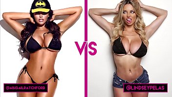 abigail ratchford vs sexy girl vedio lindsey pelas who s got the biggest tits 