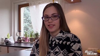 quest for orgasm - nudexxx sensual masturbation for russian teen with glasses selvaggia 