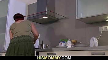 lesbian fun with upornxxx mom and at the kitchen 