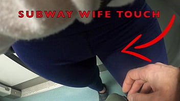 my wife let older unknown man to touch her pussy best sex video lips over her spandex leggings in subway 