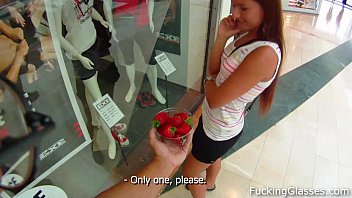 sweet strawberry pornn promesita fuck in a wc 