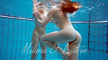 xxxxx porn milana and katrin strip eachother underwater 
