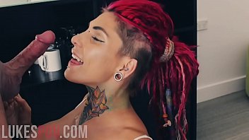 dancing pussy pov blowjob from sexy tattoed babe liberty jane 