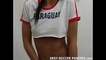 south american chudai xxx soccer hottie stripping down 