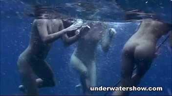 three sandwich massage video girls swimming nude in the sea 