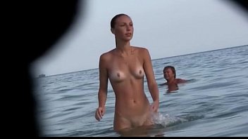 watch a naked chick at the beach tan her xxxx com hot body 