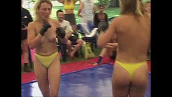 topless nicollete shea women fight 