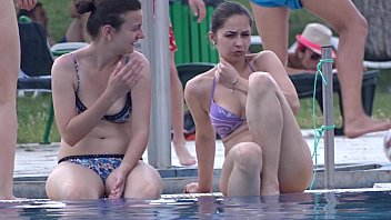 sexy sex video link bikini milfs tanning at the pool 