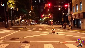 clown seks porno gets dick sucked in middle of the street 