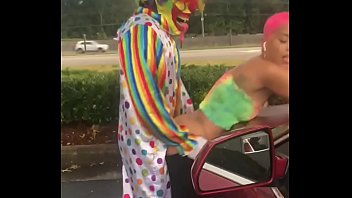 gibby the clown fucks jasamine banks outside bro sis sex in broad daylight 