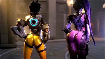 overwatch xpornvideo is oversexxed tracer vs widowmaker booty madness 
