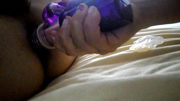 latin girlfriend blowjob while playing with a dildo xxx game in ass 