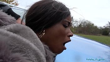 public agent british ebony queen kiki horny mature women minaj fucked outside 