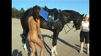 naked teen riding family orgy a horse at the beach turns heads 